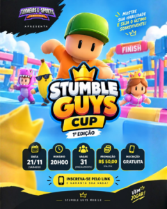 Stumble Guys Cup – 24/11 ás 20h00 – 3 rodadas